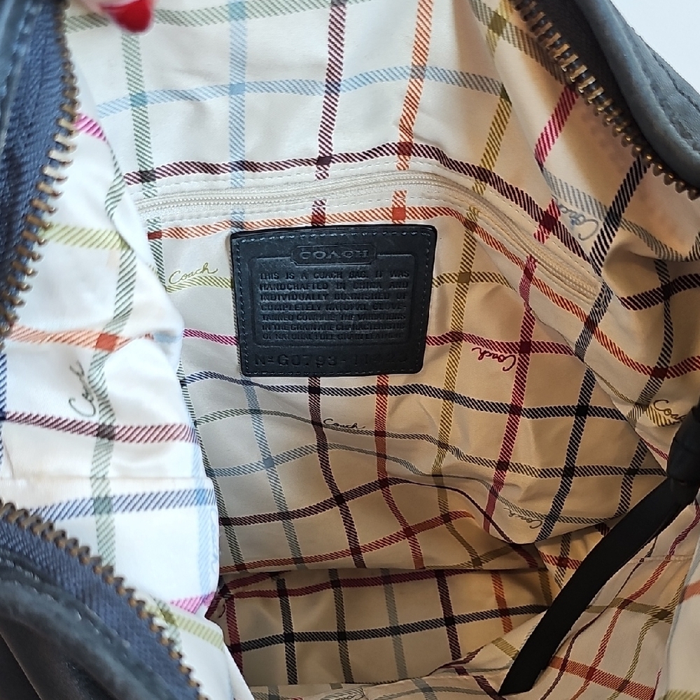 Coach 2007 Bottle Green Bleecker Extra Large Duffle 11423 HTF - Picture 13 of 14